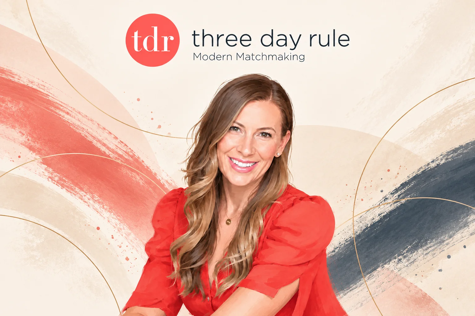 Illustration of Talia Goldstein the founder of Three Day Rule